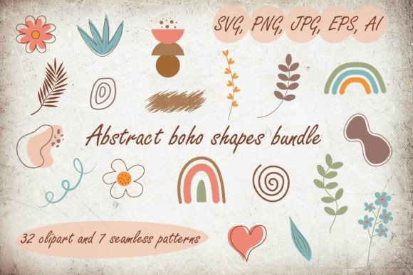 Evaluating the Abstract Boho Shapes Bundle for Creative Projects