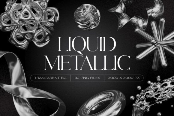 Liquid Metallic: Integrating Abstract 3D Trends into Your Design Workflow