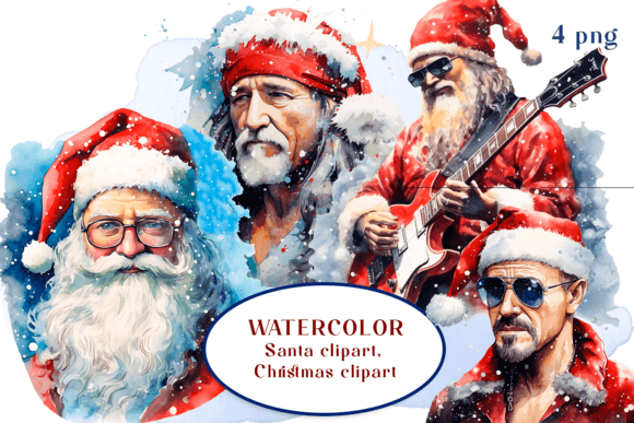 Rock and Roll Christmas Clipart Santa: A Creative Guide for Modern Holiday Design