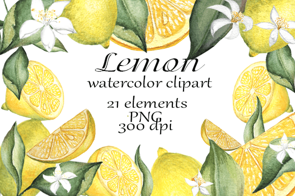 Watercolor Clipart Lemons PNG: A Guide to High-Quality Digital Design
