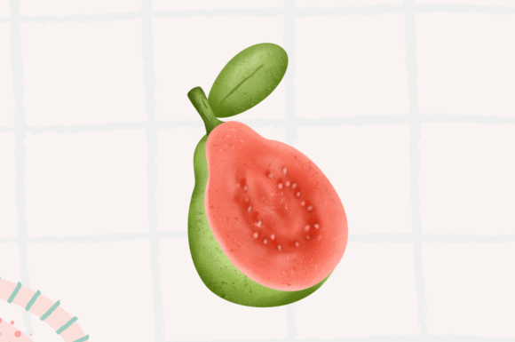Watercolor Guava Sublimation Design Guide